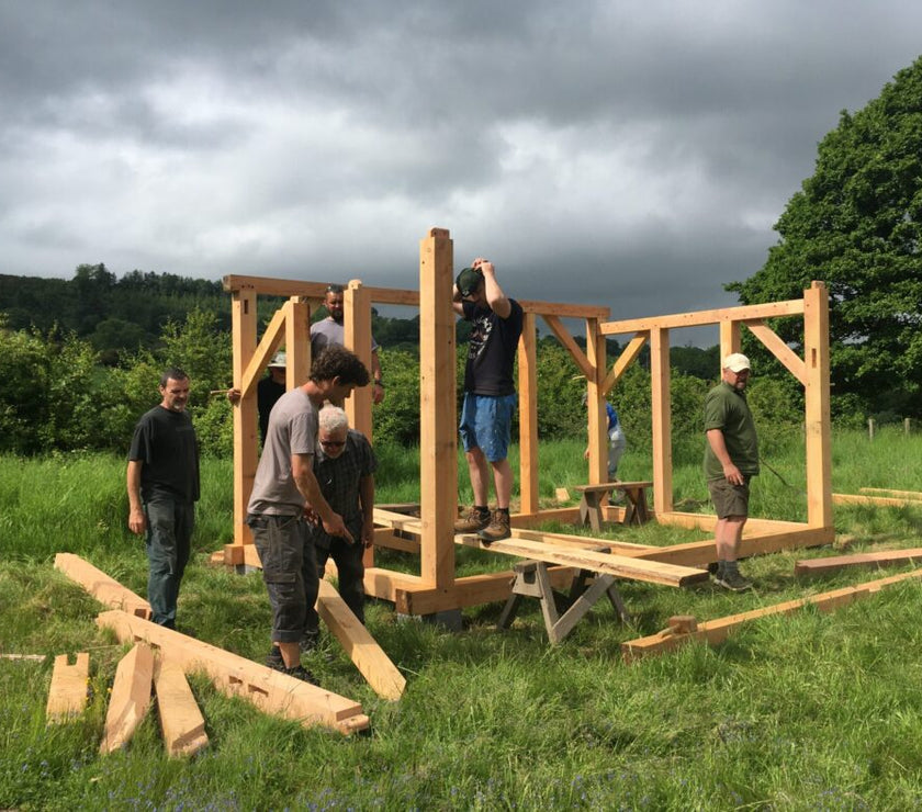 Timber frame building (March 2026)