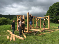 Timber frame building (March 2026)